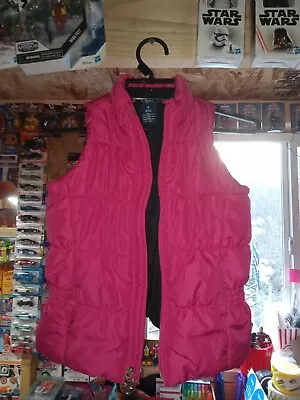 Chaps Bubble Vest Girls Size 5 Pink • $10.99