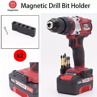 2PCS Magnetic Drill Bit Holder For OZITO 18V Cordless Drill Tools (w/ Screw) • $28.51