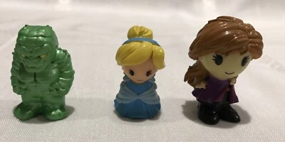 3 Ooshies Disney JC150719GC Princess Anna WMO1116DC Cinderella & DC RR150518GC • $15.50