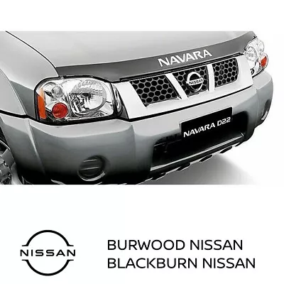 Genuine Nissan Navara D22 Bonnet Protector Smoked F5166-vk500au • $125