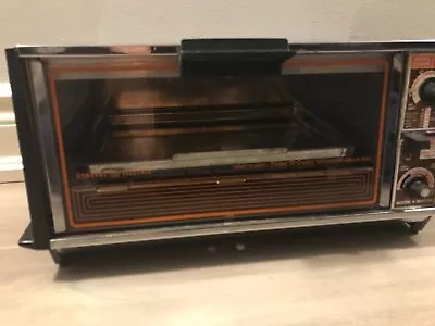 Vintage GE Toaster TOAST R OVEN General Electric Bake 'n Broil TR915E • $60