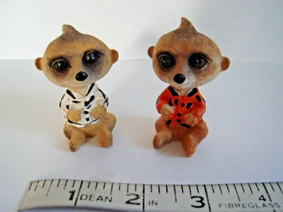 £8.99 • Buy Miniature Meerkat Ornaments 