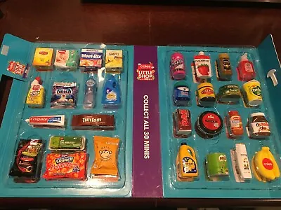 FreePost Coles Little Shop - Complete Set Of 30 Mini Without Folder • $25