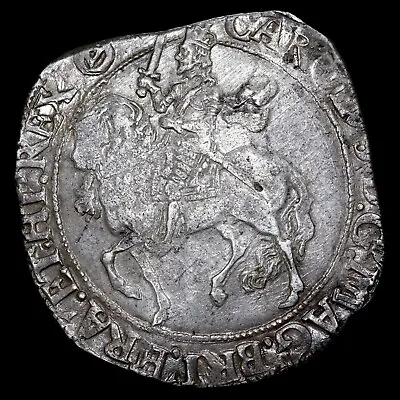 Charles I 1625-46. Halfcrown Mm. Triangle In Circle 1641-3. Tower Mint. • £450