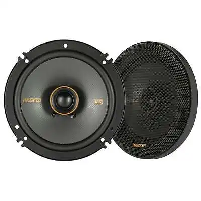 Kicker 51KSC6504 KS-Series 6.5  Coaxial Speakers With .75  Tweeters 4-Ohm Pair • $129.99