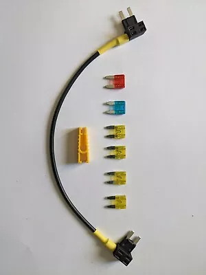 Premium US Made TIPM Fuel Pump Relay Bypass Cable 04-2019 Dodge Jeep Chrysler VW • $16.99