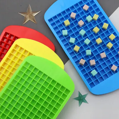 £3.19 • Buy Silicone Mini Ice Cube Tray Candy Chocolate Mould Wax Melt Icing Mold 160 Cells