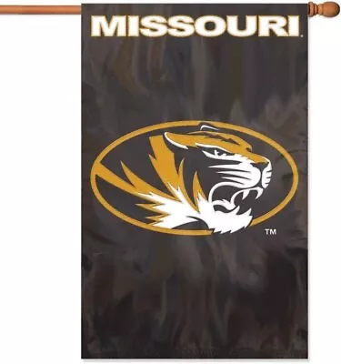 University Of Missouri Tigers Banner Flag Premium Double Sided Embroidered... • $24.01