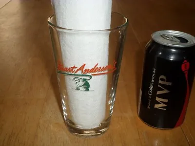  STUART ANDERSON'S - Black Angus Steakhouse Restaurant Beer Pint Glass VINTAGE • $20