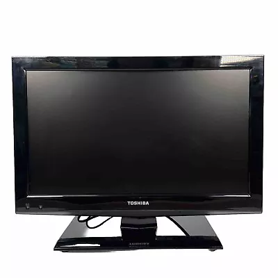 Toshiba 19BL502B 19  LCD Colour TV Inbuilt Freeview Black No Remote • £49.99