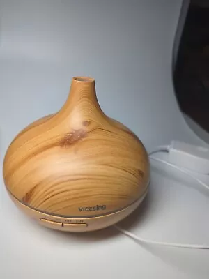 Victsing Ultrasonic Oil Diffuser Model HM004 Ultra Sonic Oil Wood Grain Look • $12.88