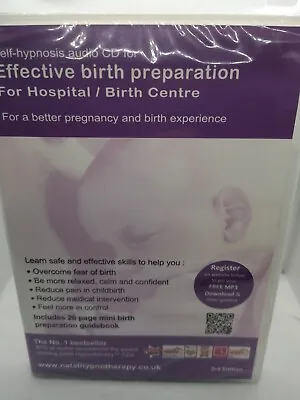 Effective Birth Preparation For Hospital / Birth Centre ( Audio Book CD & MP3) • £7.97