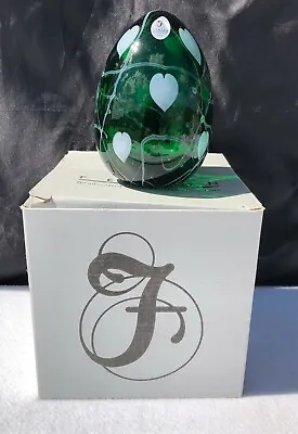 $349.95 • Buy Fenton Dave Fetty Glass Hanging Hearts Egg W/ Box