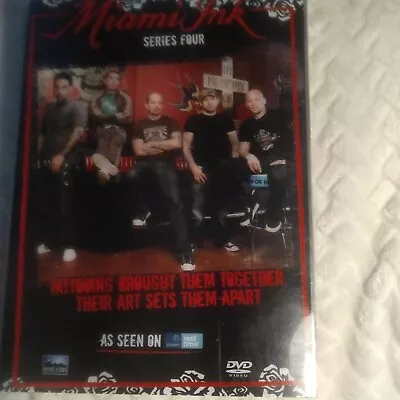 £3.49 • Buy Miami Ink Series 4, Dvd Set Freepost