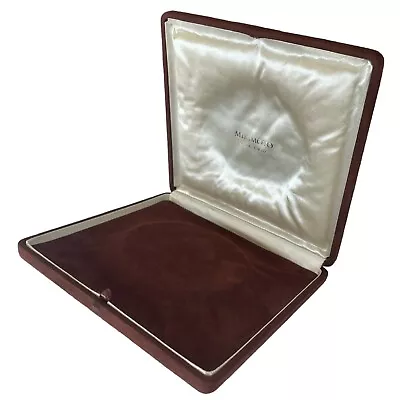 Mikimoto Pearl Necklace Jewelry Case Storage Gift Brown Box Only Empty • $154.99