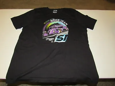 Romain Grosjean #51 Indy 500 Men's Indy Car Racing Black Shirt Size 3XL • $6.99