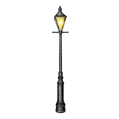 Roaring 20's Style Card Lamppost  183cm  Jointed Cutout Party Decoration • £12.19