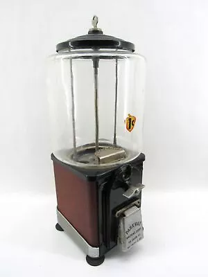 Vintage Parkway Acorn One Cent Gumball Machine Working W/Key • $48.55