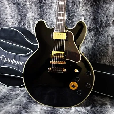 2021 Epiphone B.B. King Lucille Electric Guitar Ebony Semi Hollow Guitar  • $799.99