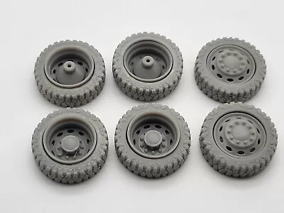 Dual Axle Truck Wheels And Tires For 1/24 And 1/25 Scale Model Trucks • $30