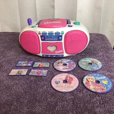 Barbie Toy Vintage Boombox Radio CD Cassette Player Non Working • $35.99