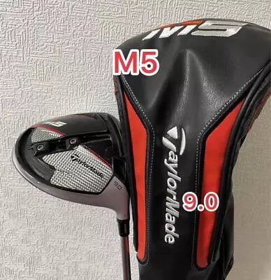 TaylorMade M5 DRIVER With Genuine Head Cover 9.0 Head Only 51267065 • $239.81