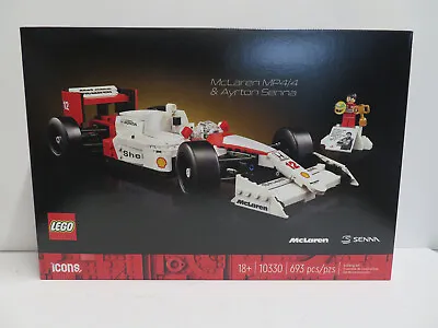 LEGO 10330 Icons McLaren MP4 And Ayrton Senna  2024 - NEW SEASLED • $99.99