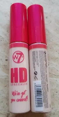 W7 HD Concealer X2 LC3 Light Cool New 14ml Each New  • £8.99