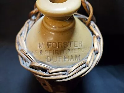 Stone Bottle Flagon   M Forster  Wine  And  Spirit  Merchant  Durham • £9.99