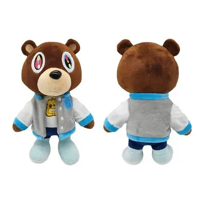 Kanye West Graduation Teddy Bear Soft Stuffed Bear Plush Toys Doll Birthday Gift • £8.17