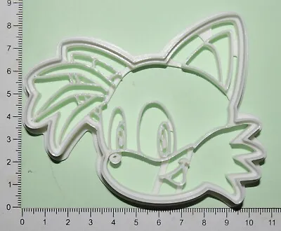£5.20 • Buy Sonic Inspired Tails Head Cookie  Cutter  3d Printed
