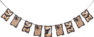 Martha Stewart Halloween 130  LED Bats Illuminated Garland Light Set NEW • $13.99