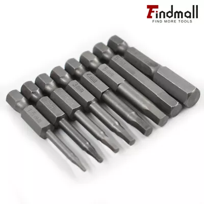 Hex Key Allen Bit Set Quick Change Connect Impact Driver Power Drill Metric Long • $8.92