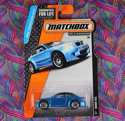 Matchbox BMW M1 Blue MBX Adventure City Box Shipped • $12.95