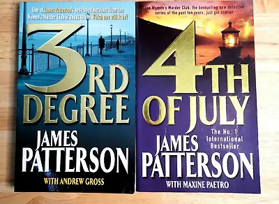 $14.54 • Buy James Patterson Paperback Books Womens Murder Club Series Numbers 3 And 4 Novel