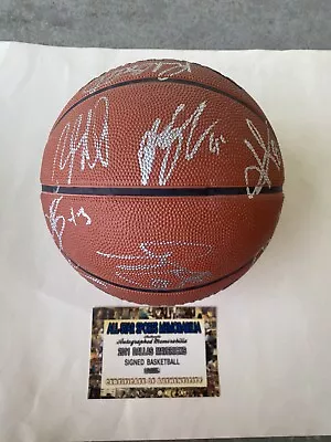 Dallas Mavericks 2011 Championship Team Signed Basketball VERY RARE • $1050