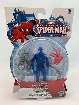 2012 Hasbro Ultimate Spider-man Spider-Man Night Mission MOC • £4.99