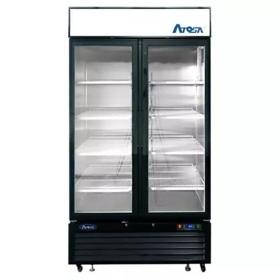 Atosa MCF8733GR 2 GLASS Door 39.5   REFRIGERATOR • $2926