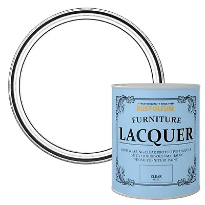 Rust-Oleum Furniture Lacquer Clear 750ml • £15.99