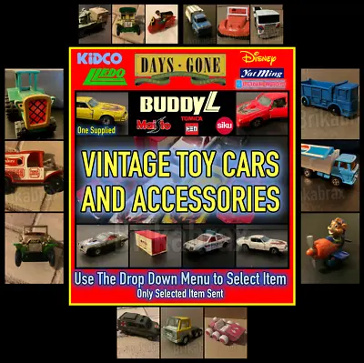 £4.99 • Buy Vintage Toy Cars, Vans, Trucks: Kidco, Buddy L, Tomte Lardal +More (Select Item)