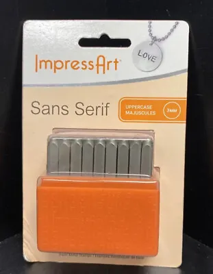 ImpressArt Sans Serif Metal Stamp Set • $16