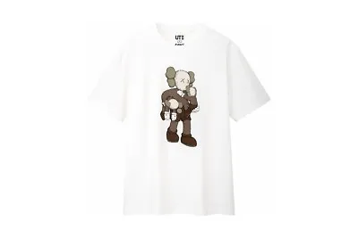 NWT KAWS X Uniqlo Clean Slate Graphic T Shirt Tee Top XXL SS19 White • $83.99