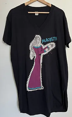 Vintage 80s Macbeth V Neck Shirt Size XL  • $75