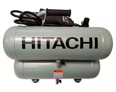 Hitachi 4 Gallon Portable Electric Twin Stack Air Compressor 135PSI Max • $157.88