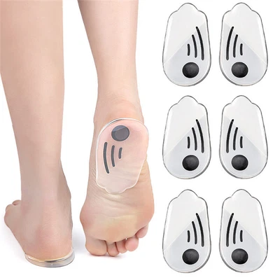 £4.71 • Buy 2X Silicone Insoles Orthopedic O/X-type Legs Corrector Fasciitis Magnet Massage