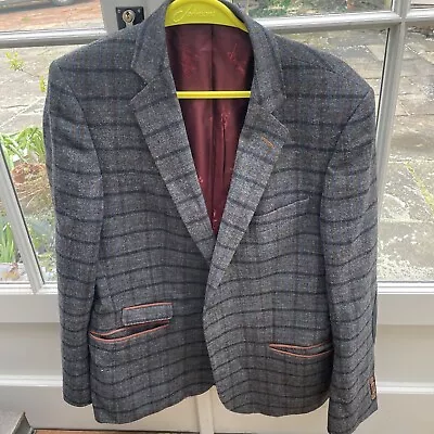 Mens Green Tweed Jacket 42 Used • £12