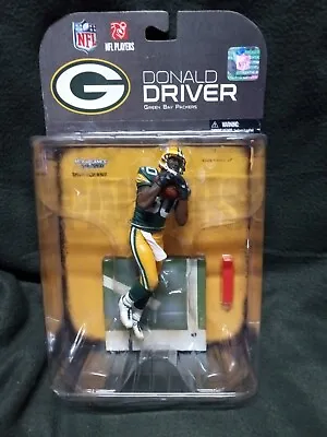 McFarlane Donald Driver NFL Green Bay Packers New Ring Of Fame Super Bowl Champ  • $33.99