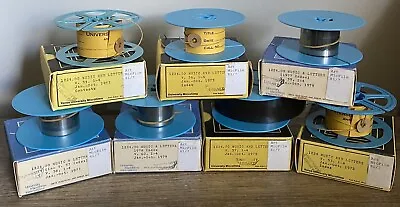 Vintage Xerox Microfilm 35mm Rolls - Music & Letters Periodical Indexes 1972-79 • $19.26