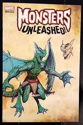 1ST APPEARANCE OF KID KAIJU - VARIANT EDITION-Monsters Unleashed #1 • $19.99