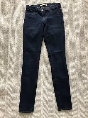 J Brand Leggings Jeggings Dark Wash Denim Jeans Size 27 Starless Stretch Marks  • $18.56